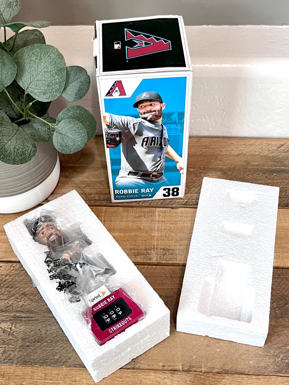 Robbie Ray Arizona Diamondbacks 2017 Strikeout Counter Bobblehead
